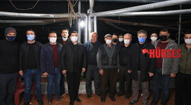 Tütüncü'den, Gaziler'e gece yarısı müjdesi