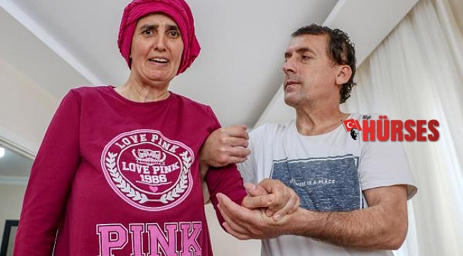 Yaşamını, Parkinson hastası eşine ve otizmli oğluna adadı