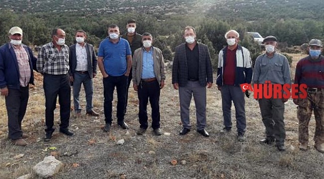 5 bin dönümlük meyve bahçeleri kurtuldu