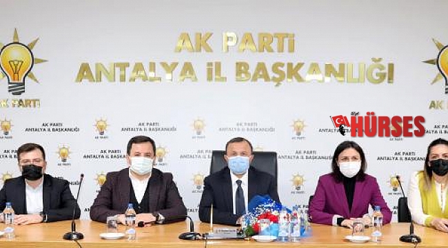 AK Parti Korkuteli'den 'hayırlı olsun' ziyaretleri