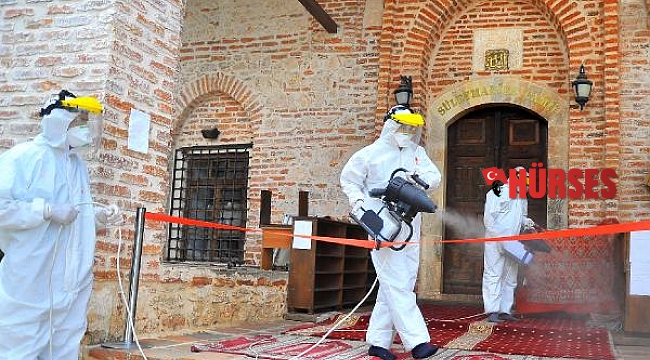Alanya Belediyesi'nden koronavirüsle mücadele