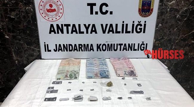 Alanya'da uyuşturucu operasyonu