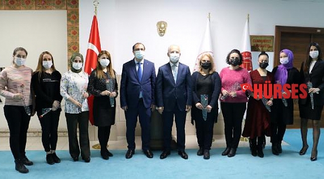 Antalya Adliyesi çiçek bahçesine döndü