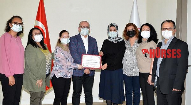 Antalya İl Sağlık'a birincilik ödülü