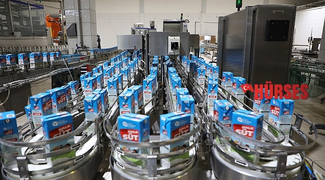 Antalya'da 364 bin litre Halk Süt dağıtıldı