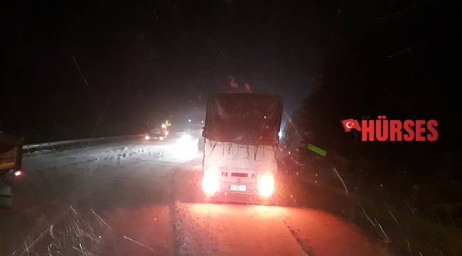 Antalya'da kar yağışı