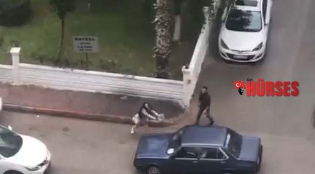 Antalya'da 'otomobilin suçu ne?' dedirten görüntü