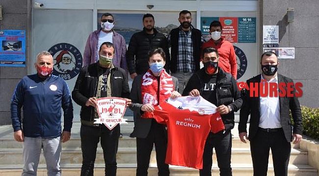 Antalyaspor Taraftar Derneği'nden Başkan Kocakaya'ya ziyaret