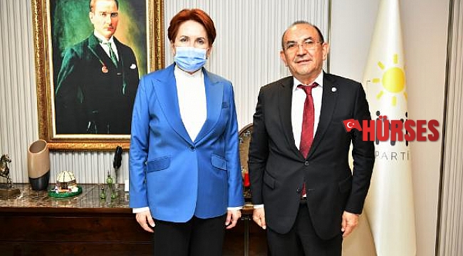 Başaran'dan Meral Akşener'e ziyaret