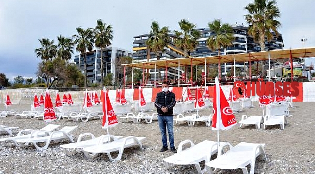 Bu plajda şehit yakınları ve gazilere her şey ücretsiz