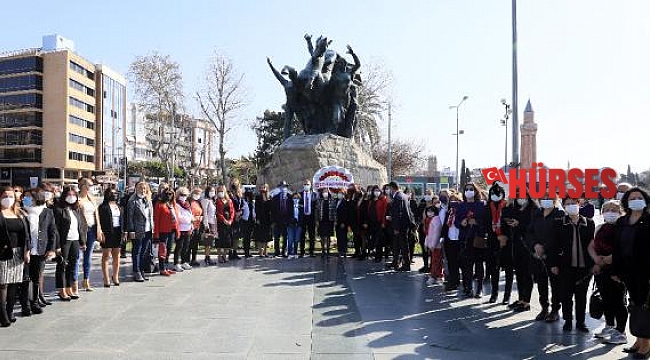 Cumhuriyet Meydanı kadınlara kaldı