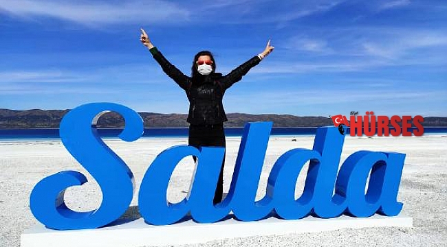 Dalış rekortmeni Birgül Erken, Salda Gölü'nde rekor deneyecek