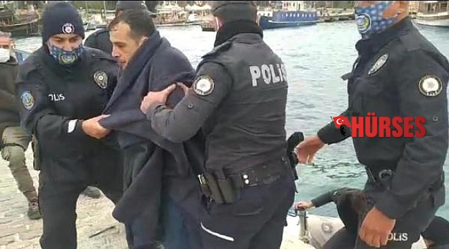 Falezlerde deniz manzarası izlerken 30 metreden düştü