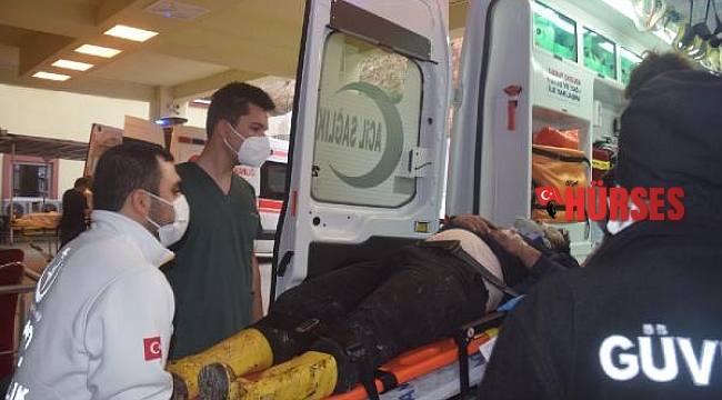 Gazipaşa'da kaza: 1 yaralı