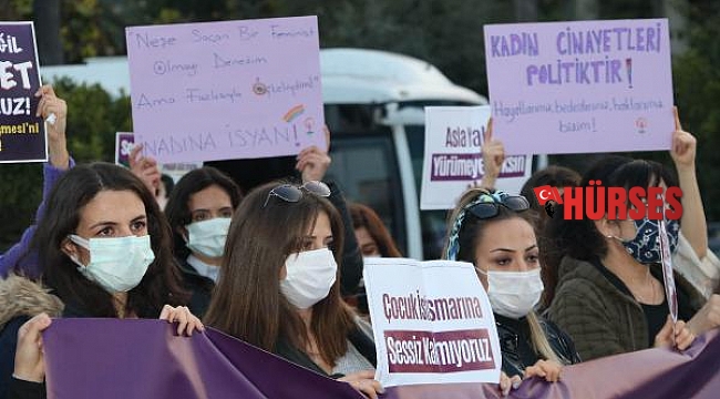 Kadınlardan cinayetlere tepki