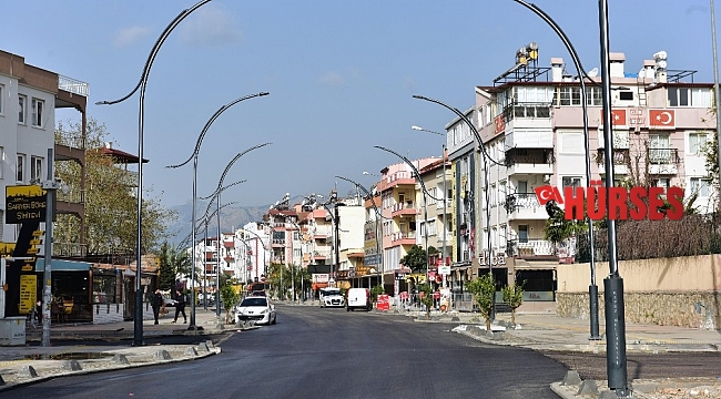 Kafeler Caddesi açılışa hazırlanıyor