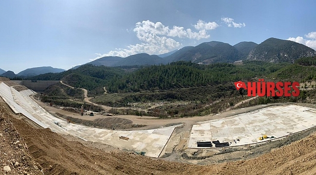 Kapıçay Barajı'nda sona yaklaşıldı