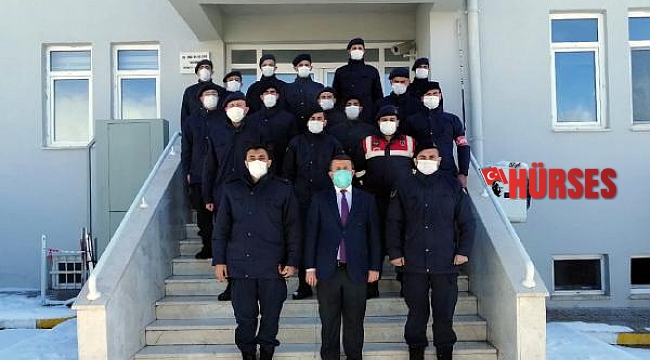 Kaymakam Çimşit'ten karakola ziyaret