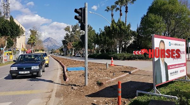 Kemer'de refüjlerde peyzaj başlıyor