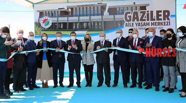 Kepez Gaziler Aile Yaşam Merkezi, törenle açıldı