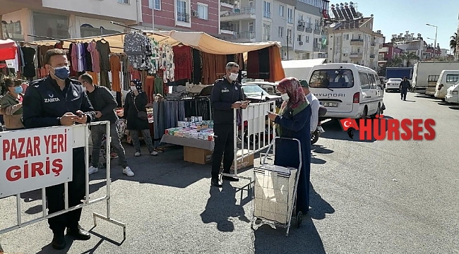 Kepez'in semt pazarlarında HES kodu uygulaması
