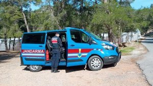 Kısıtlamayı ihlal edip, jandarmayla tartıştı