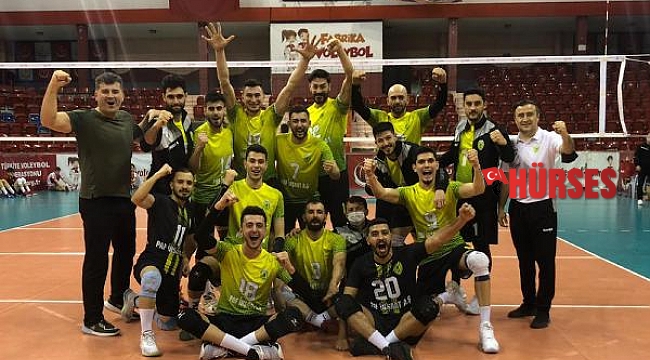 Korkuteli Belediyespor yenilgisiz finallerde