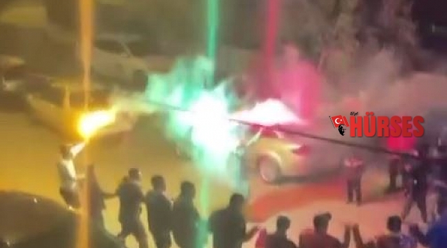 Meşale eşliğinde korona halayı