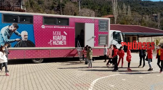 Mobil Kuaför Gündoğmuş'ta 215 vatandaşa hizmet verdi
