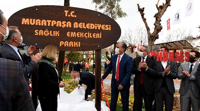 Sağlık Emekçileri Parkı açıldı