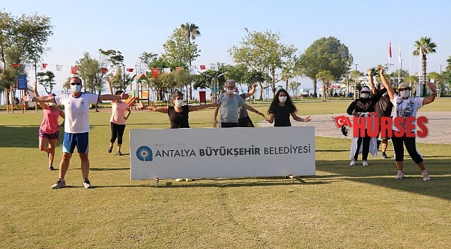 Sosyal mesafeli sabah sporu başlıyor