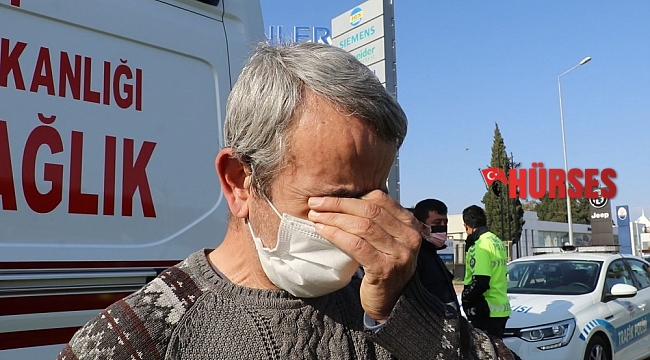 Sürücüyü gözyaşlarına boğan ölümlü kaza güvenlik kamerasında