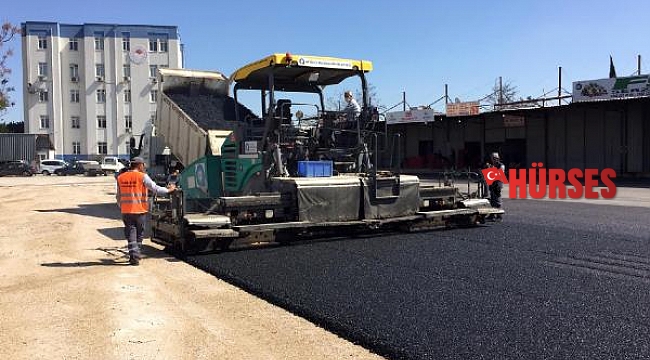 Toptancı Hal'de asfalt sevinci