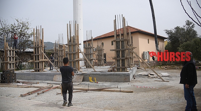 Alanya Belediyesinden, Merkez Cami'ne şadırvan ve tuvalet yapımı