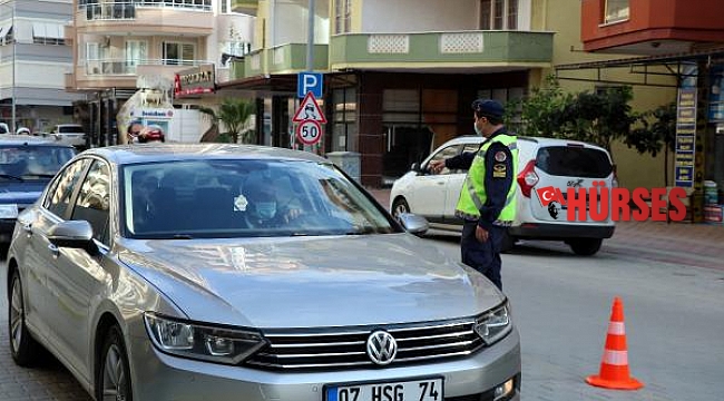 Alanya'da kısıtlamaya uymayanlara ceza
