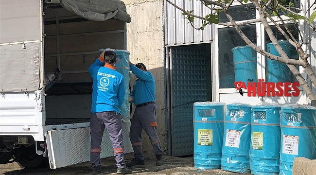 Alanya'da tepegözler yenileniyor