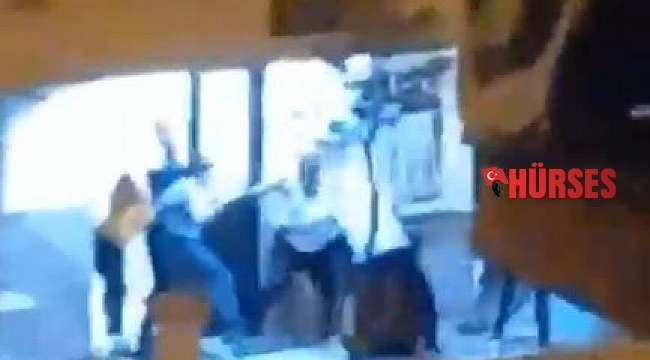 Antalya'da çatallı mahalle kavgası kamerada