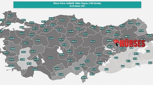 Antalya'da korkutan yükseliş
