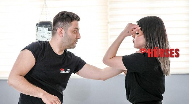 Antalyalı kadınlar, krav maga ile kendilerini koruyor