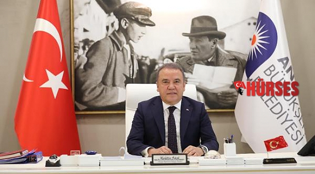 Başkan Böcek'in 23 Nisan mesajı