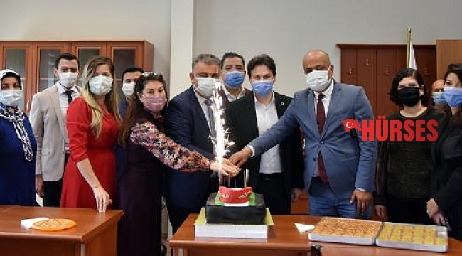 Başkan Kocakaya'dan meslektaşlarına ziyaret
