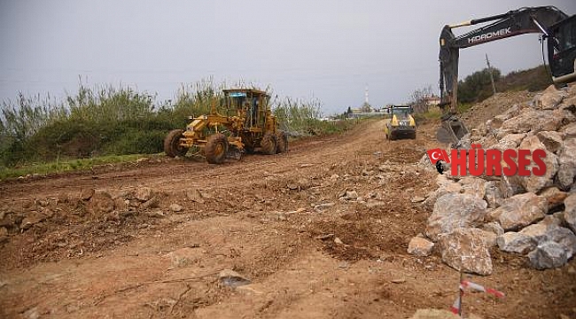 Demirtaş ve Keşefli'de yeni yollar açılıyor