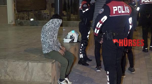 'Dur' ihtarına uymayıp kaçan 4 kişiden ikisi yakalandı