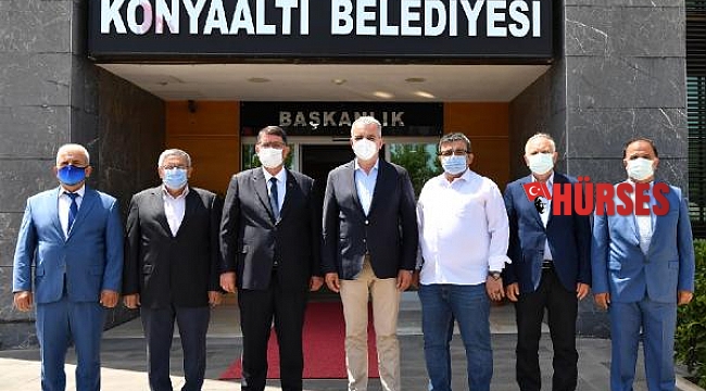 Esnaf temsilcilerinden Başkan Esen'e teşekkür