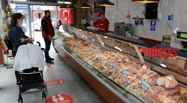 Halk Et, Serik'te 6 ayda 31 ton et sattı