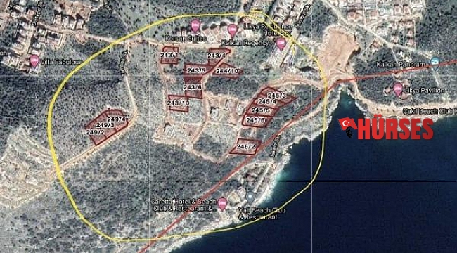 Hazine'den Kaş'ta arsa satışı