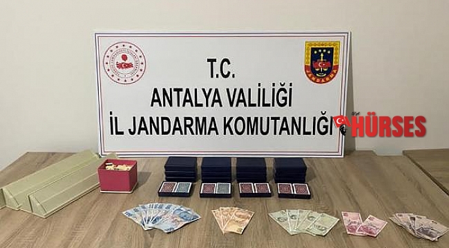 Jandarmadan kıraathaneye kumar baskını