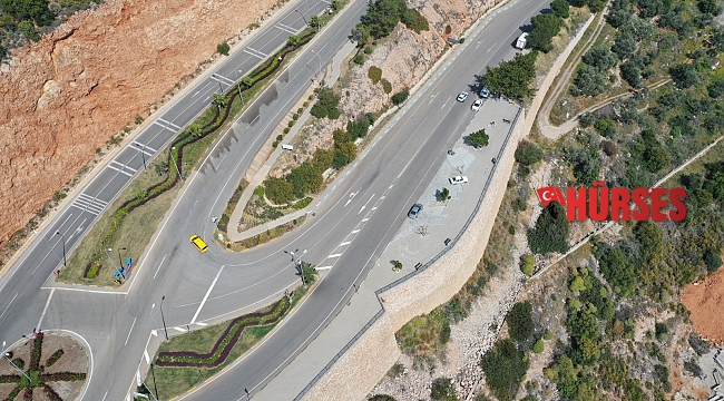 Kaş'a seyir terası