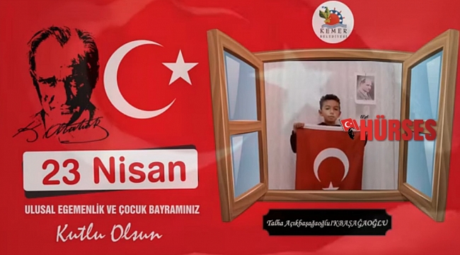 Kemer Belediyesi çocukların bayramını sosyal medya üzerinden kutluyor