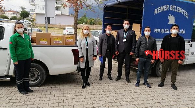 Kemer Belediyesi'nden Ramazan paketi